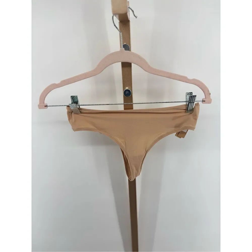 SKIMS Thong Panties Bundle 2 Pack Clay Onyx Size 2X NWT